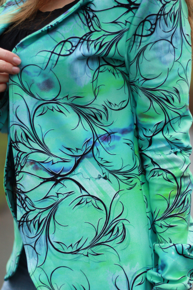 French Terry Sweatstoff Eigenproduktion: Leia Spring / Summer 2023